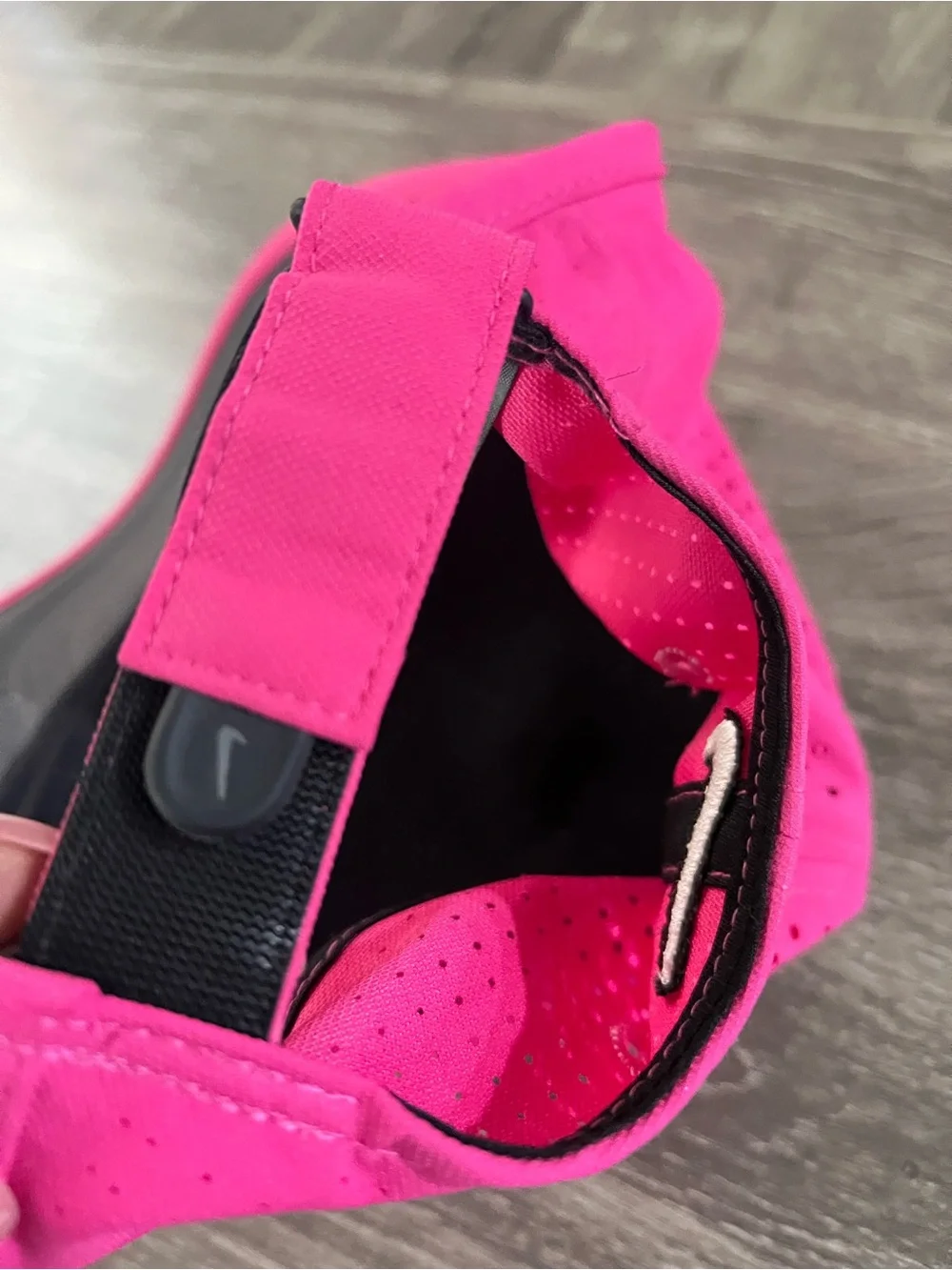 Nike Kids Hot Pink Swoosh Performance Cap